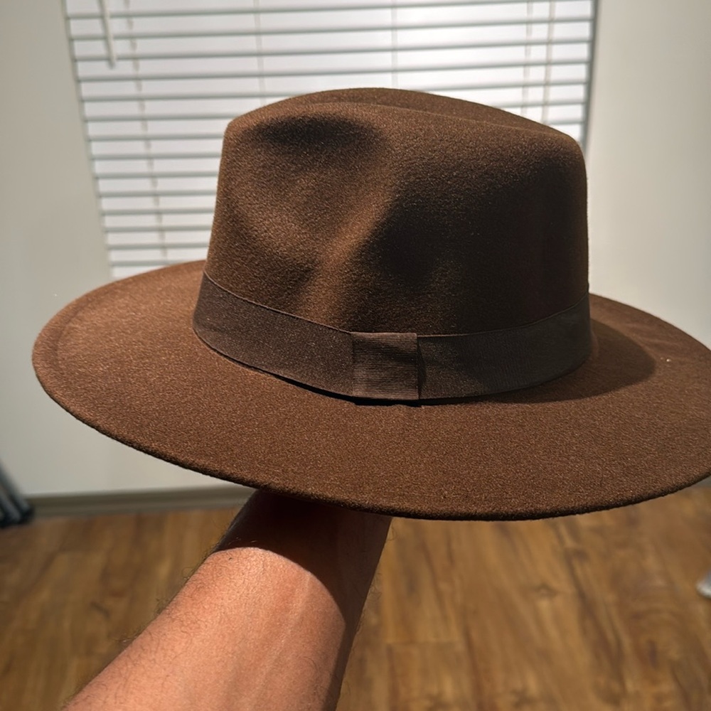 Dark Brown hat , Large in hat